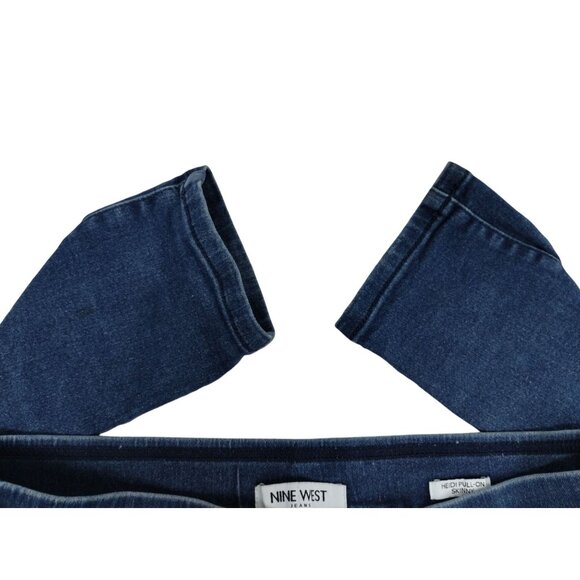 Nine West Womens Size 6 Heidi Pull-On Skinny Jeans Jeggings - Picture 8 of 10